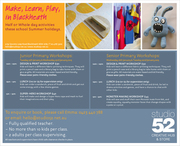 Blue Mountains Kids Fun Activity Workshops January School Holidays