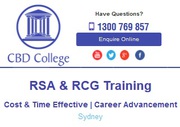 RSA RCG Barista Courses in Sydney at CBD College