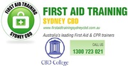 40% Off Childcare & Senior First Aid in Sydney & Perth Australia