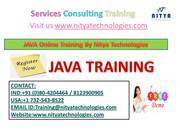 JAVA ONLINE TRAINING