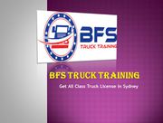 Easy to Get HR Licence with BFS Truck Training